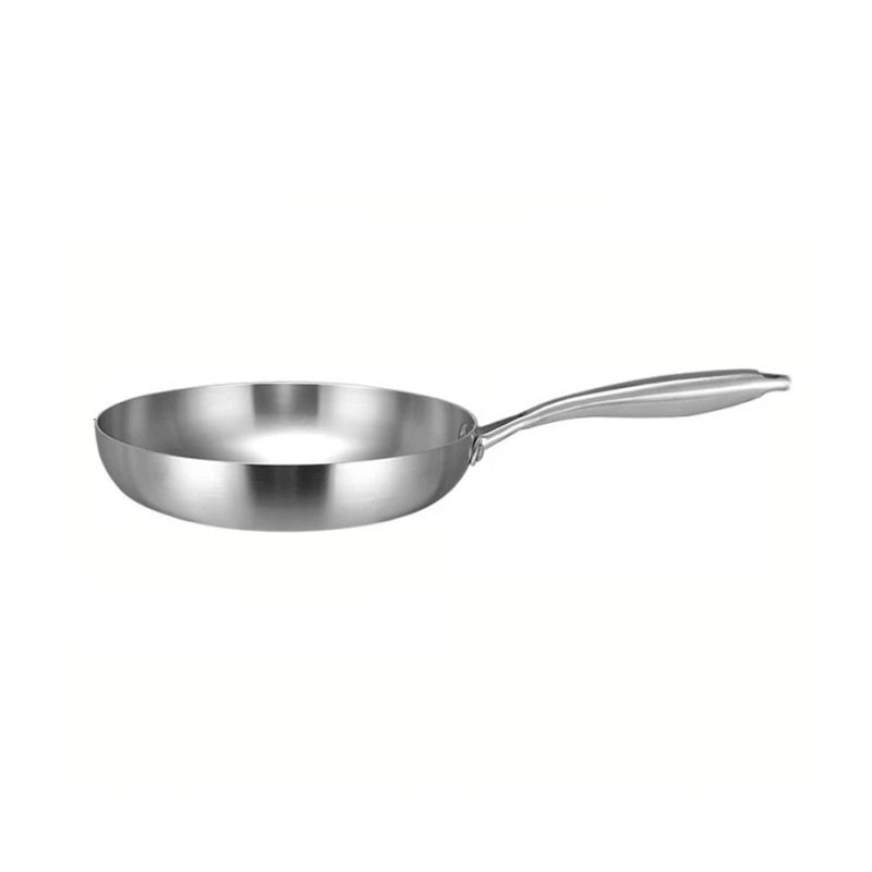 24CM Stainless Steel Frying Pan