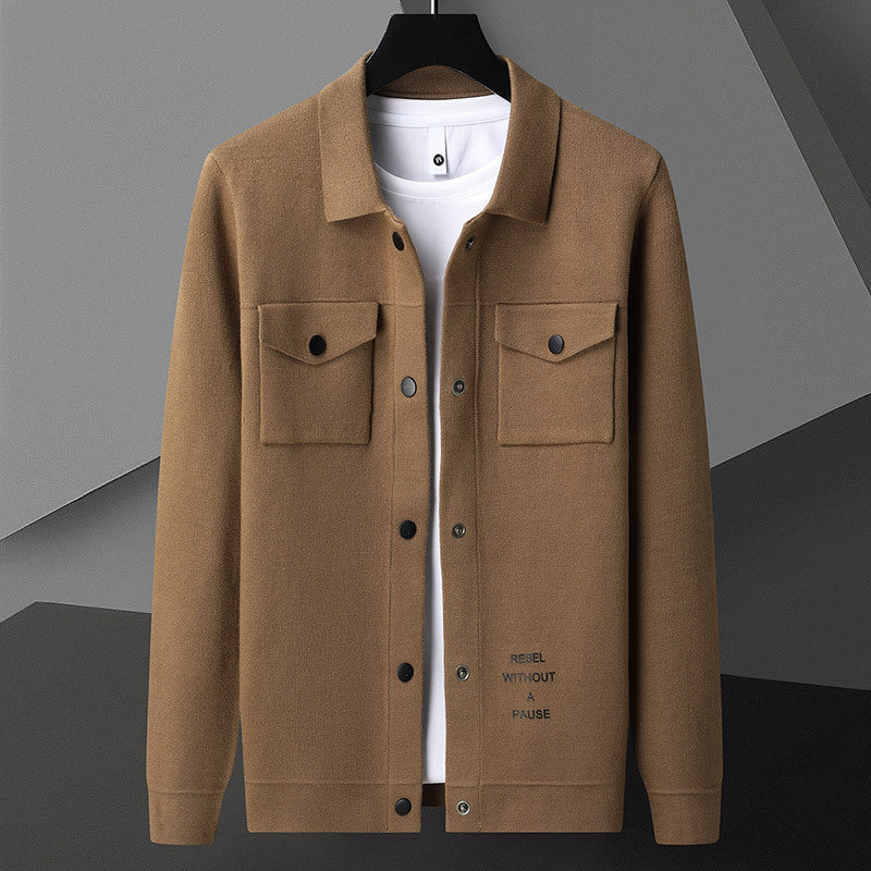 New Cardigan Sweater Men's Coat