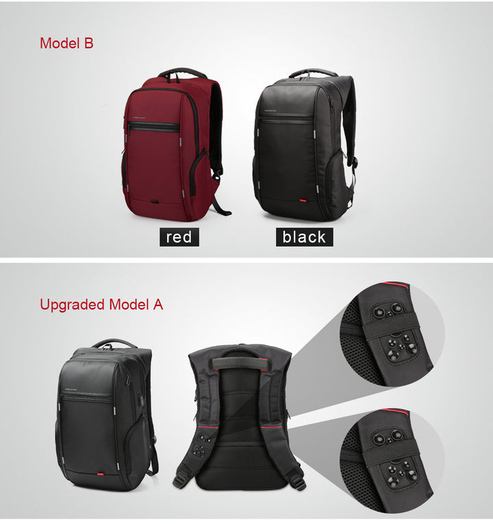 USB Charging Waterproof Large Capacity Business Backpack