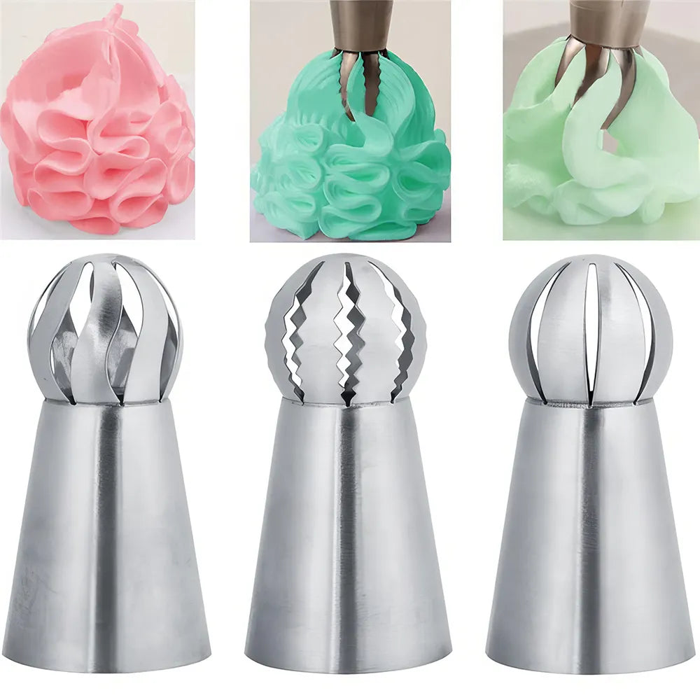 Russian Sphere Ball Icing Nozzle Set