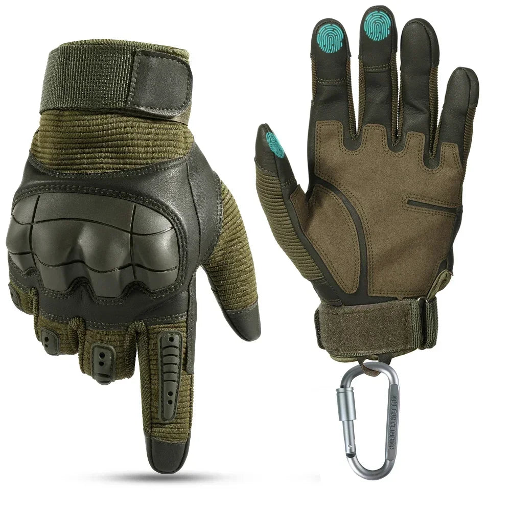 Touch Screen Tactical Full Finger Gloves