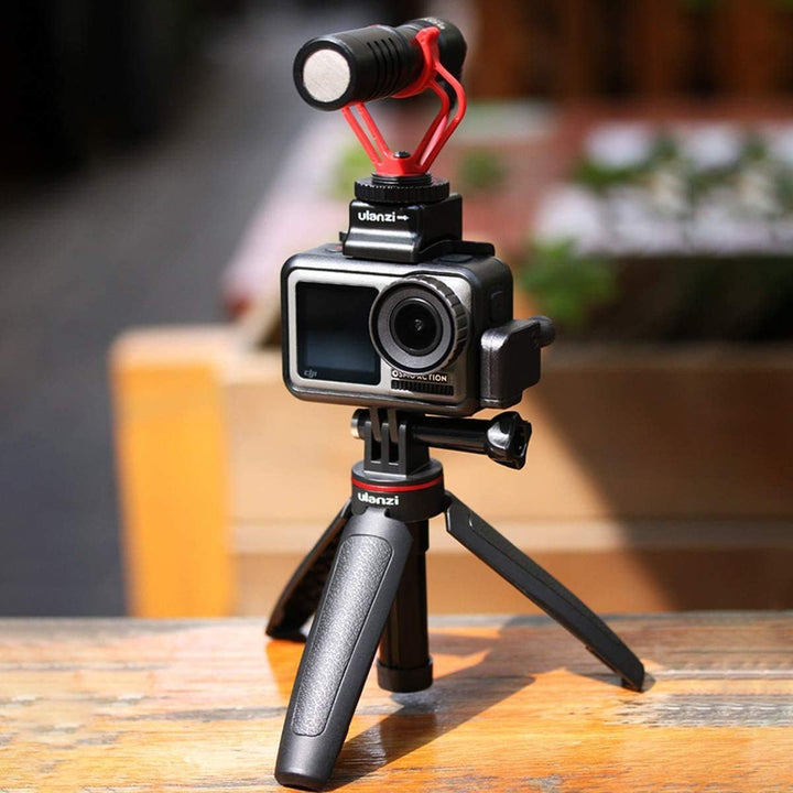 Compact Vlog Tripod - Portable Extendable Mini Tripod for Action Cameras