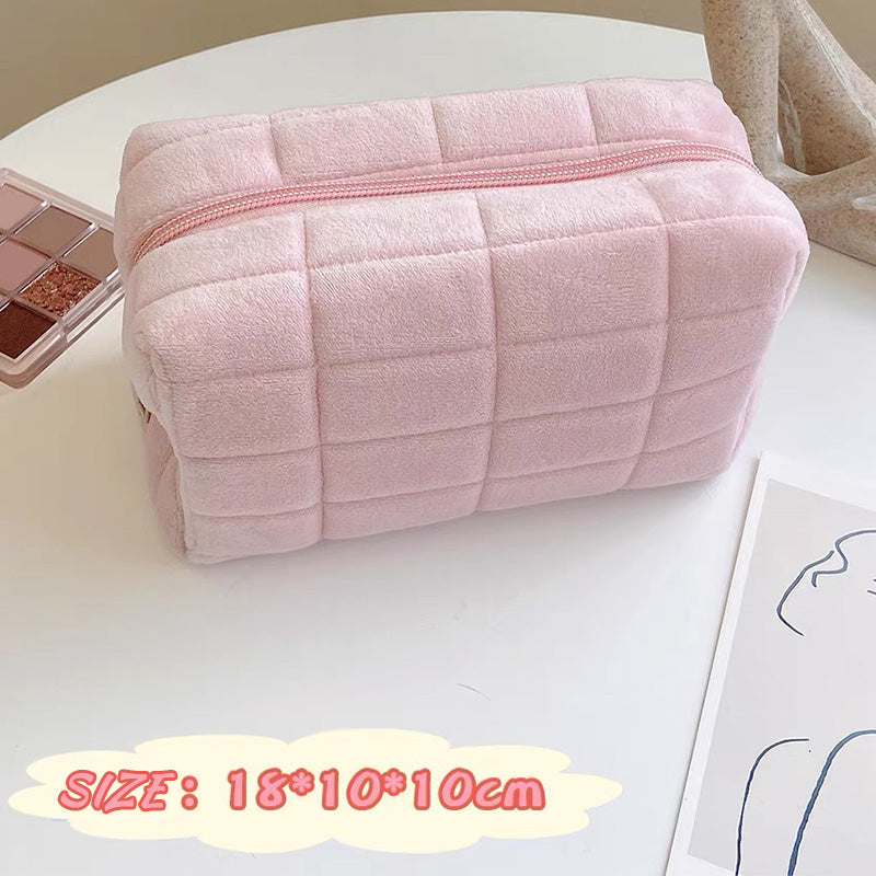 Soft Fur Cosmetic Storage Bag