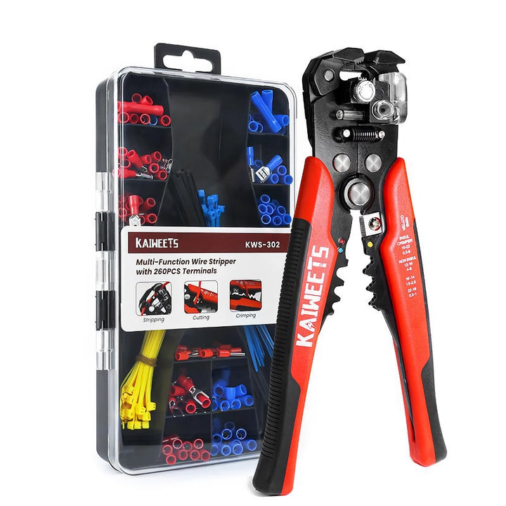 Automatic Wire Stripping and Crimping Tool Set