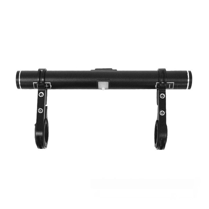 Bicycle 20cm Aluminum Alloy Extension Rack Usb Rechargeable Battery Detachable