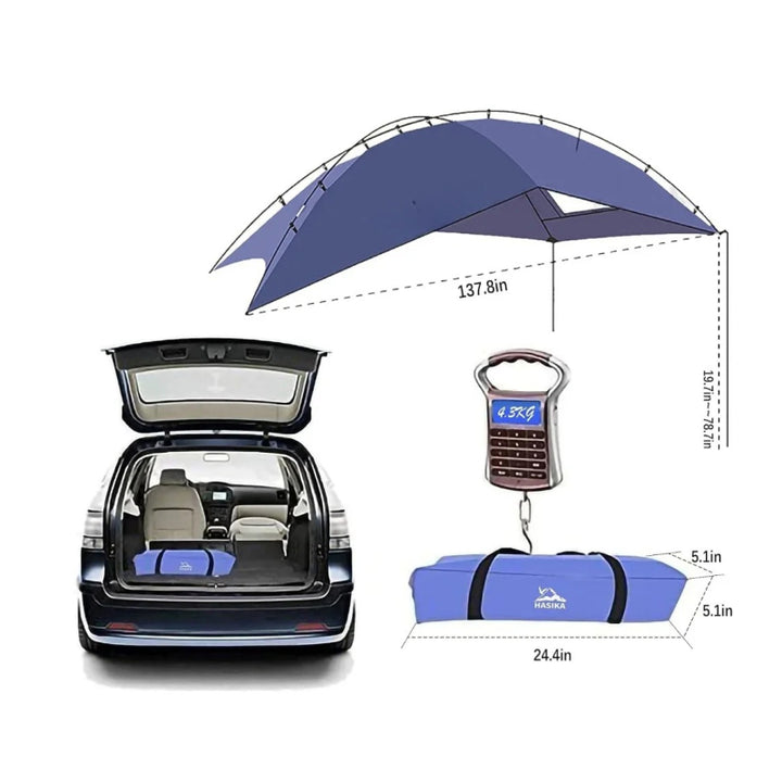 Portable Teardrop Awning Canopy