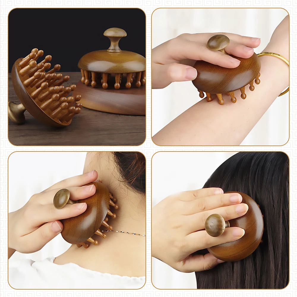 Wooden Massage Comb