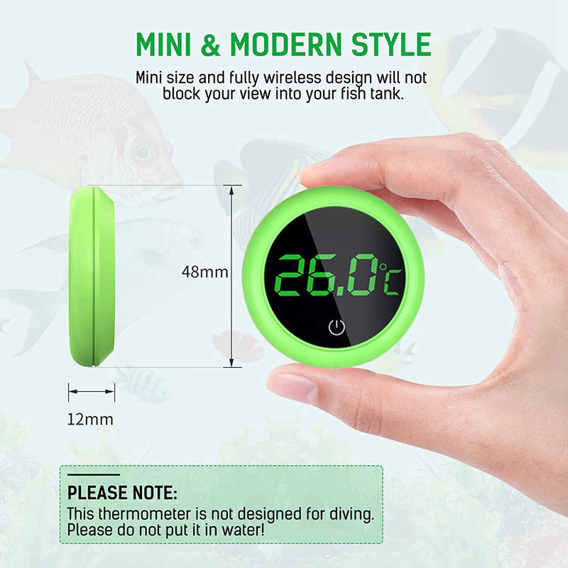 Self-Adhesive Digital Aquarium Thermometer