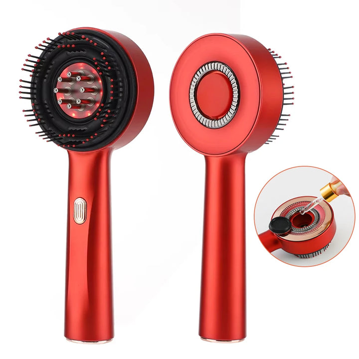 Electric Massage Comb with Red Light Therapy