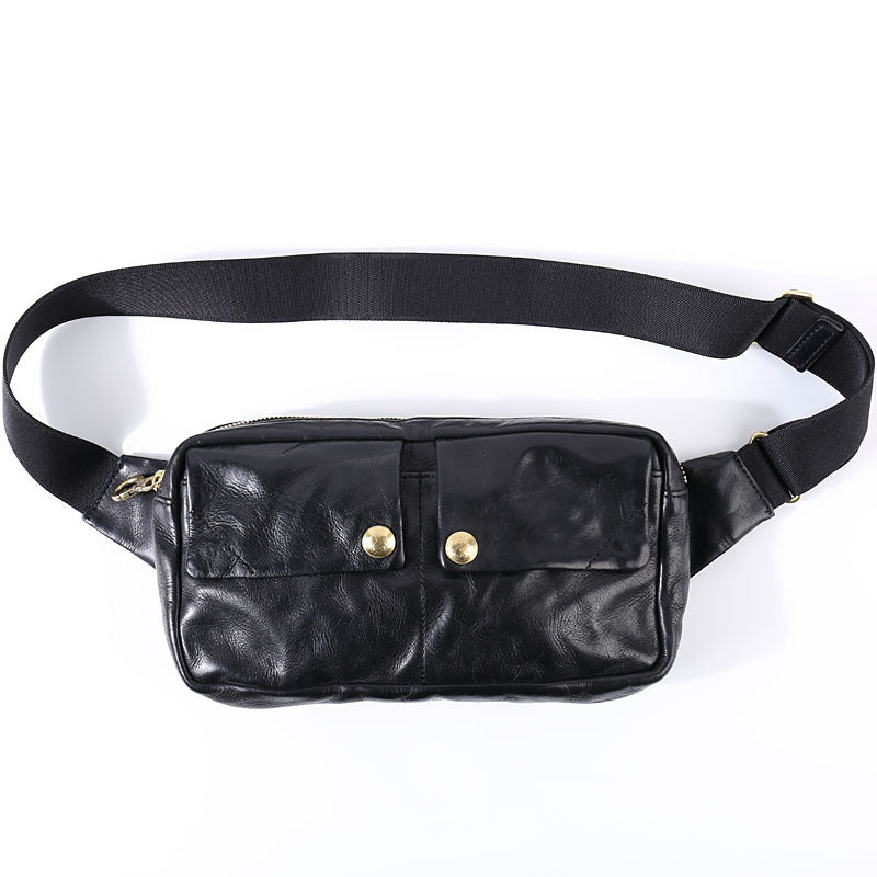 Retro Casual Leather Shoulder Messenger Bag