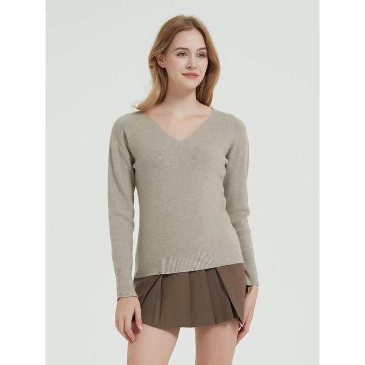Autumn Winter Essential Slim-Fit Knitted Sweater