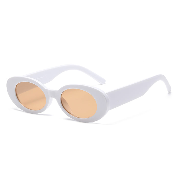 Luxury Small Oval Sunglasses - Vintage Style Gradient UV400 Eyewear