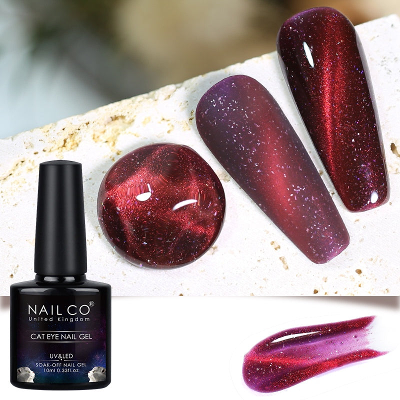 Crystal Cat Eye Magnetic Gel Nail Polish