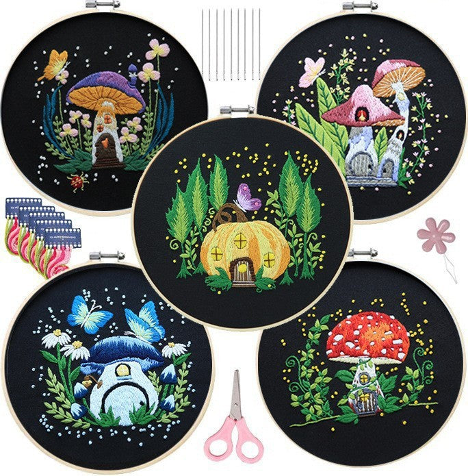 Cartoon Creative Embroidery Diy Material Package