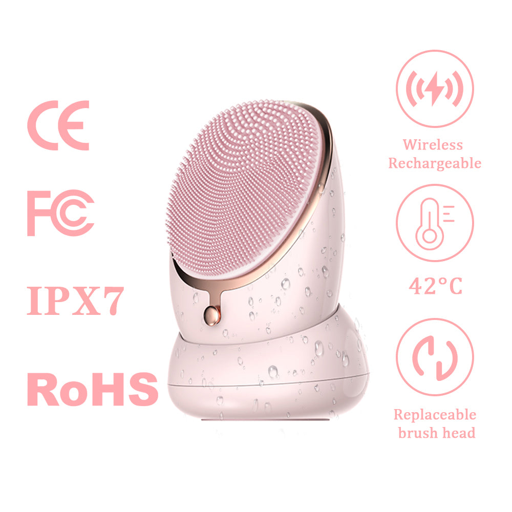 3-in-1 Heated Facial Cleansing Brush