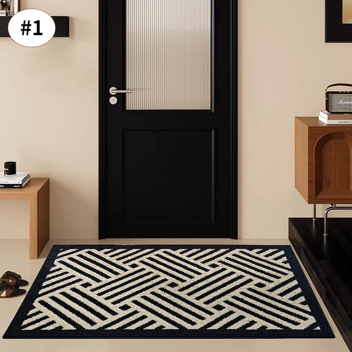 Retro Style Non-Slip Entrance Door Mat