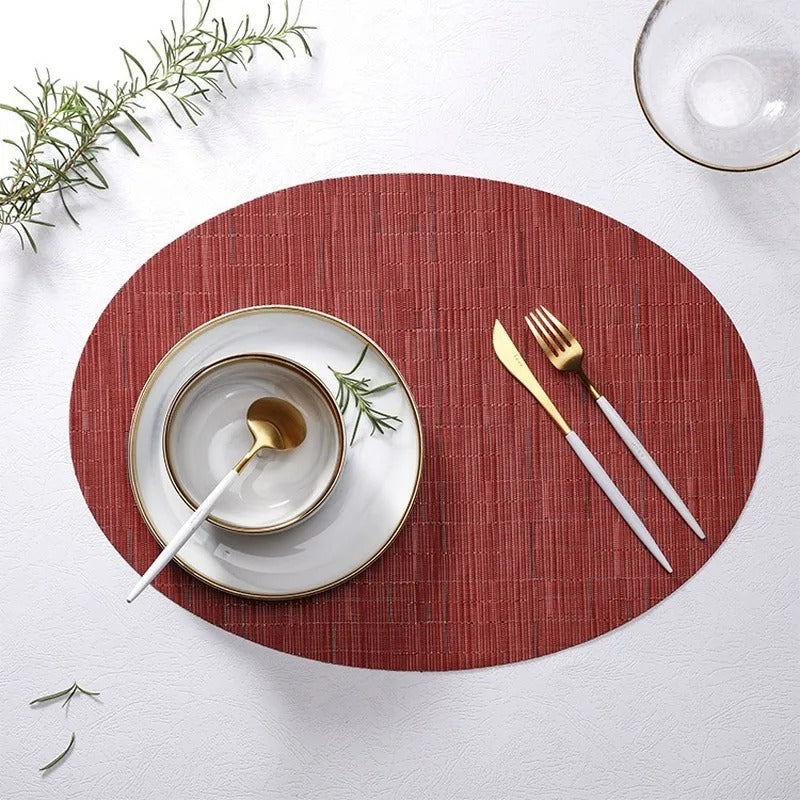 Bamboo Oval Placemats