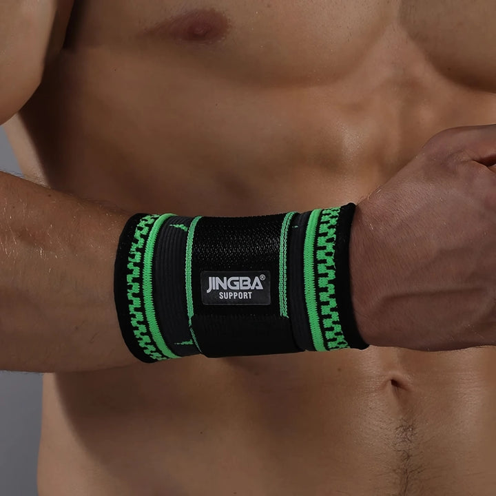 Universal Nylon Wristband Support for Fitness and Sports