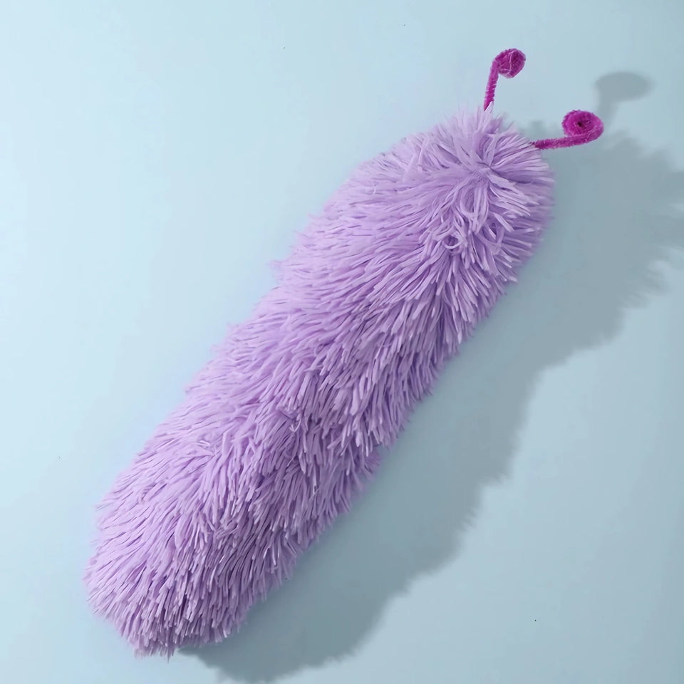 Interactive Catnip Chew Toy - Bite-Resistant Plush Worms for Cats