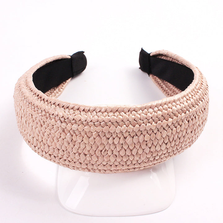 Fashionable Solid Color Knotted Headbands for Women