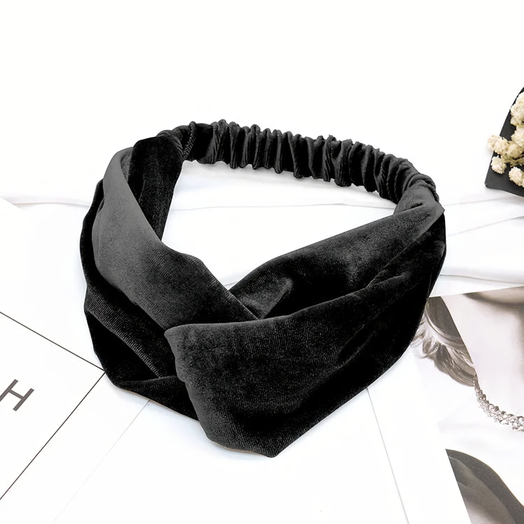 Turban Solid Headband for Women