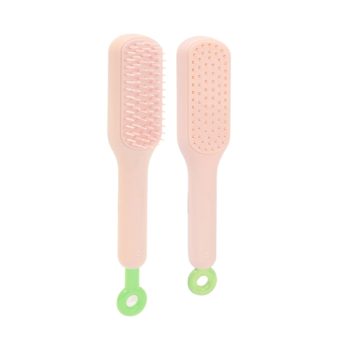 Self-Cleaning Anti-Static Massage Hair Brush