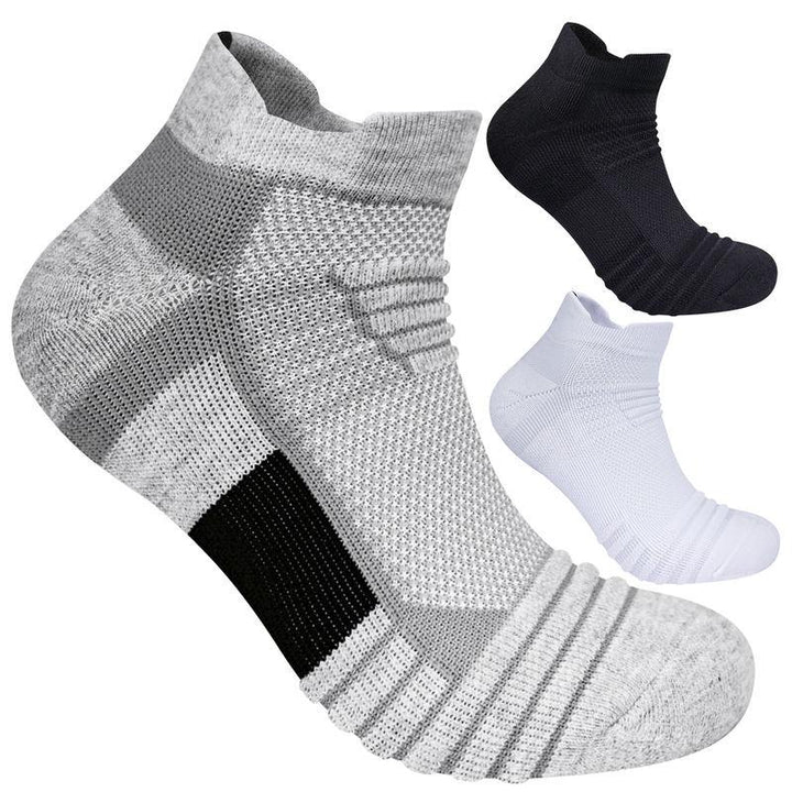 3 Pairs Cushioned Mesh Sports Socks