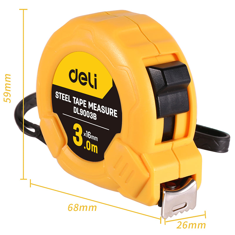 Durable Precision Tape Measure with ABS Case