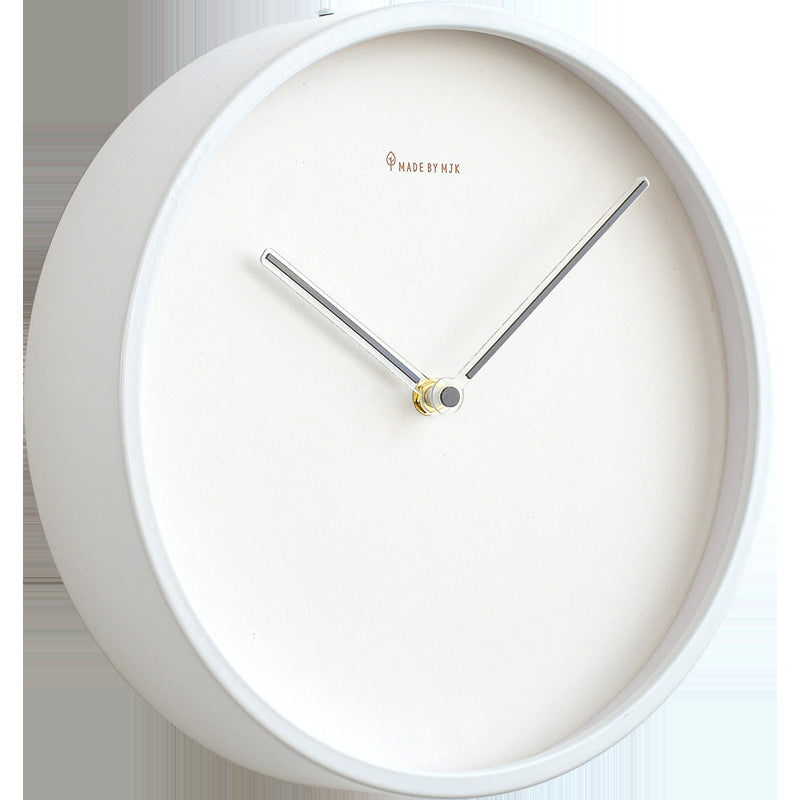 Modern Minimalist Living Room Metal Wall Clock