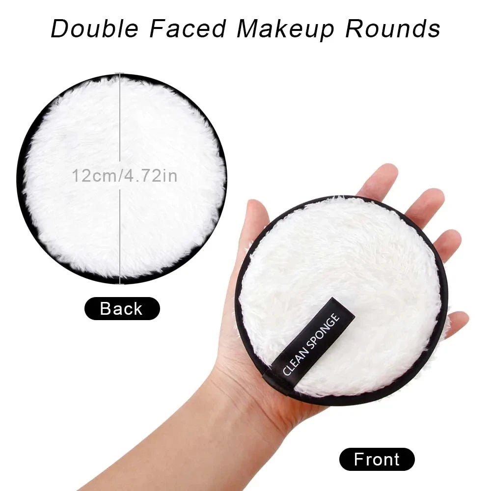 Makeup Remover Microfiber Cotton Pads