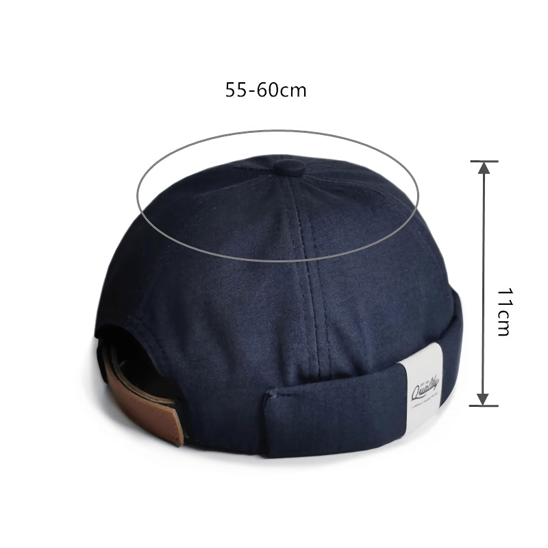 Adjustable Denim Beanie Skull Cap