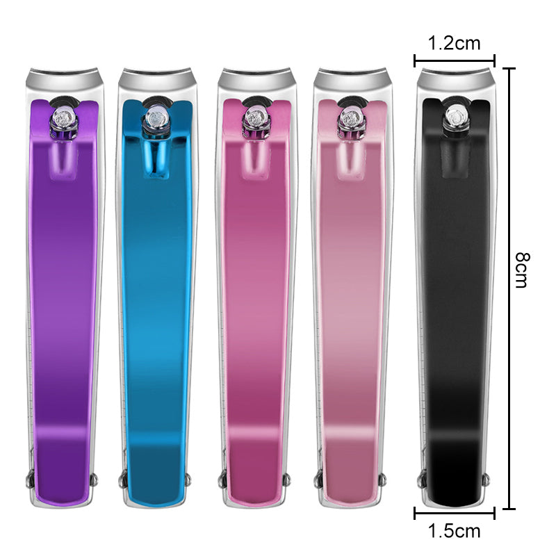 Professional Stainless Steel Nail Clippers for Fingernails and Toenails