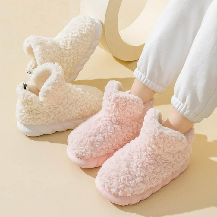 Furry Women Non Slip Shoes