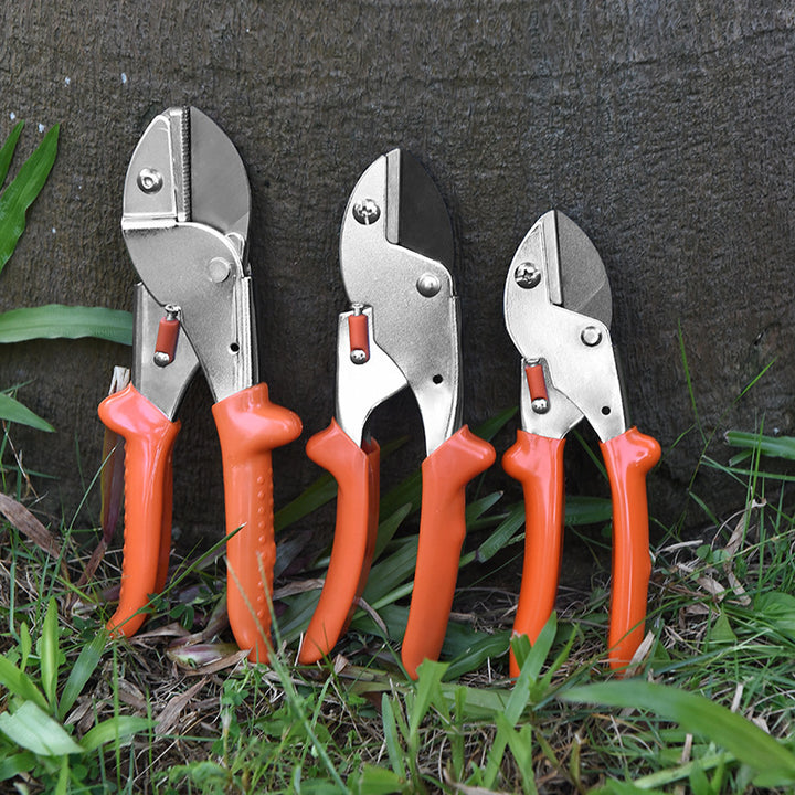 Professional Bypass Pruning Shears for Garden and Horticulture