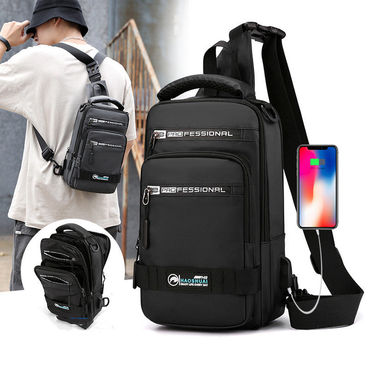 Outdoor Leisure Waterproof Shoulder Messenger Bag