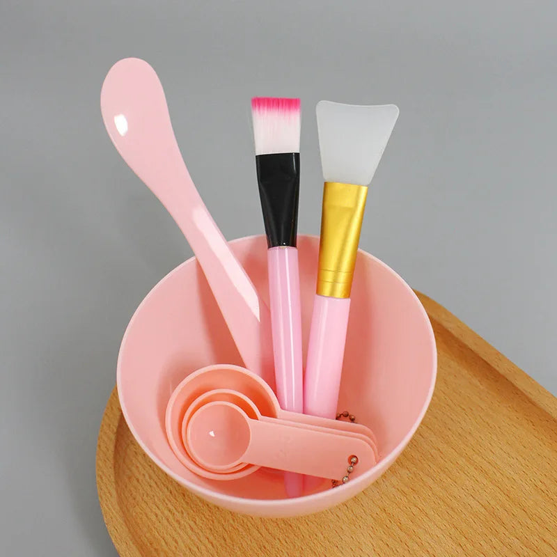 7-Piece Facial Mask Bowl & Brush Set