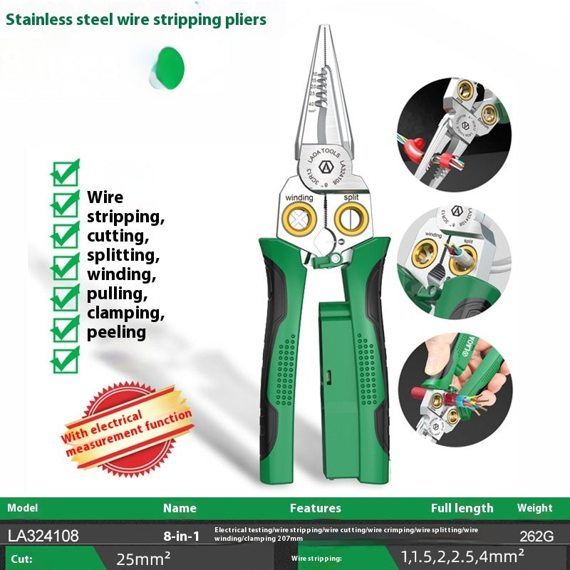 Wire Stripper Test Electric Scissors Wire Pull Cable Clamp Multi-function