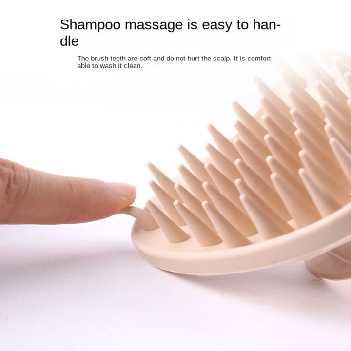 Silicone Shampoo Brush and Scalp Massage Comb