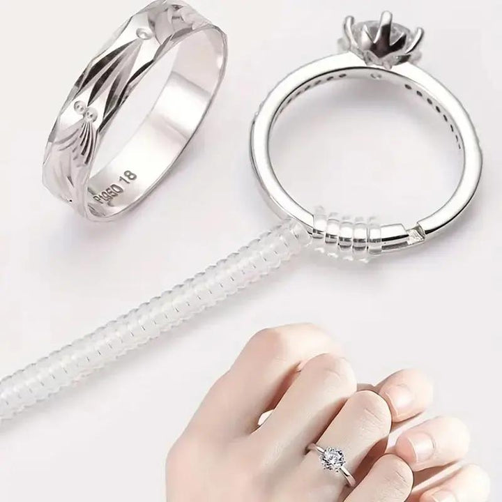 Adjustable Ring Size Reducer – Invisible Transparent Resizing Tool for a Perfect Fit (1-4pcs Set)