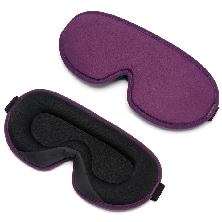 3D Memory Foam Silk Sleep Mask – Ultra Soft & Breathable Eye Mask