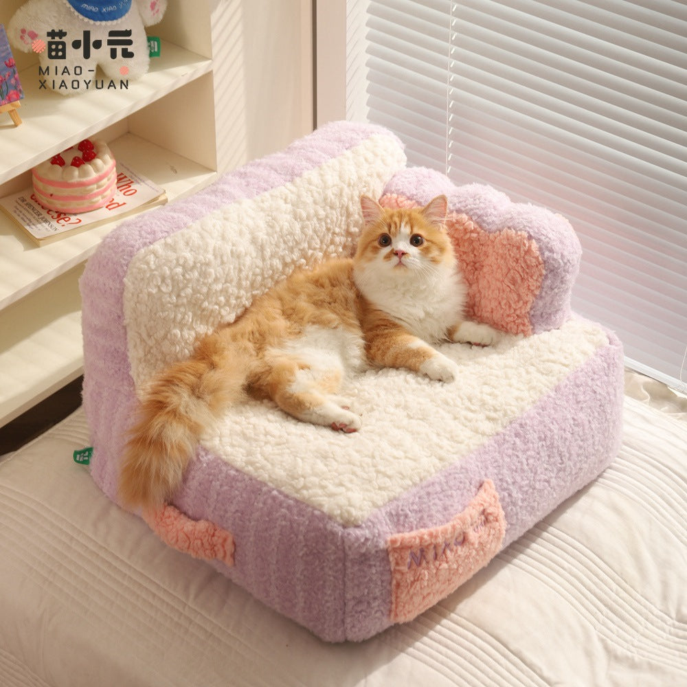 Cozy Cat Cake Sofa Bed