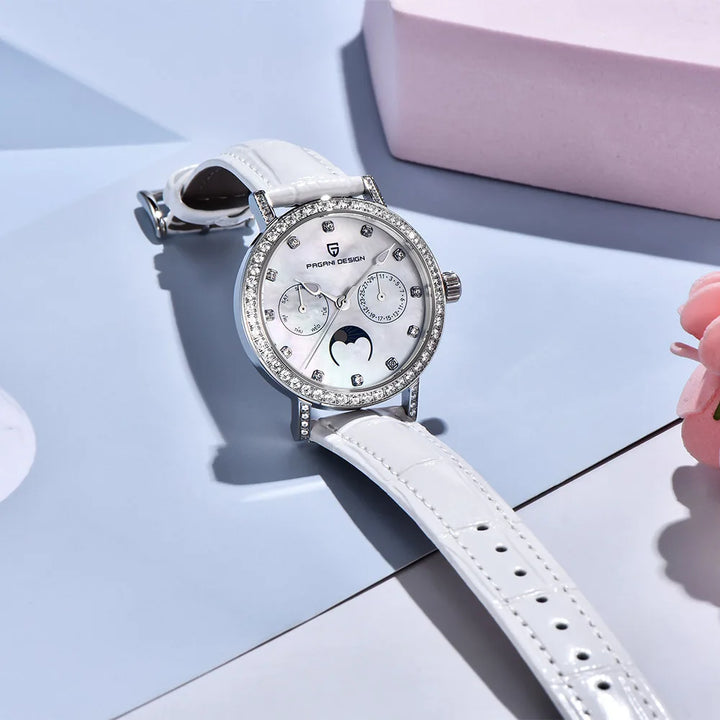 Elegant Sapphire Glass Quartz Wristwatch - Perfect Fashion & Casual Gift