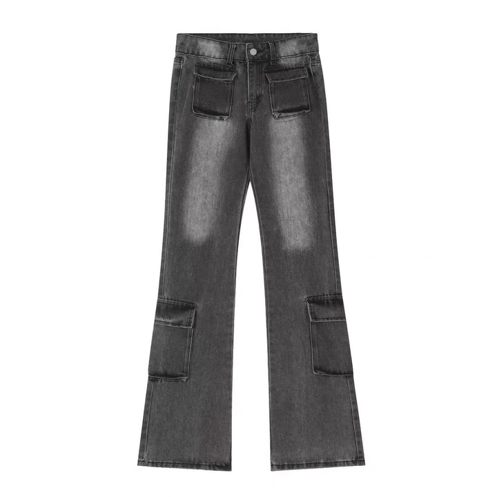 Men's Design Stitching Jeans Loose