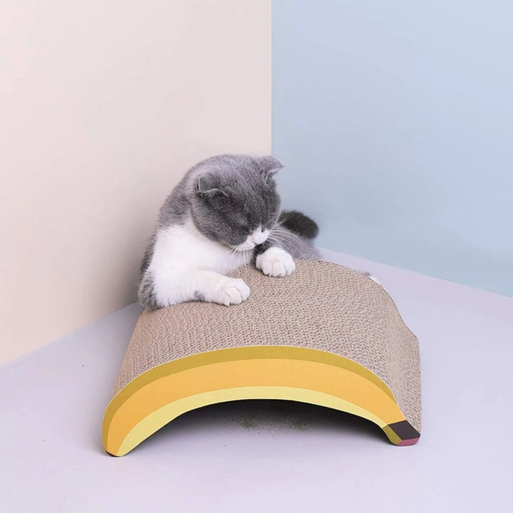 Banana Shaped Cat Scratching Board