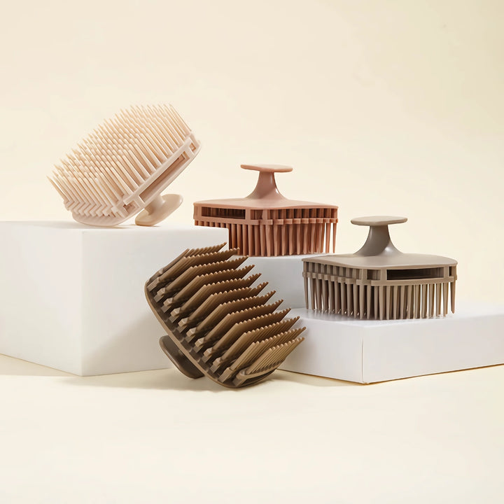 Square Shampoo Brush - Scalp Massage & Hair Washing Comb