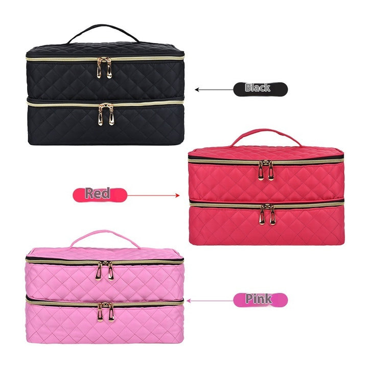 Double-layer Manicure Implement Storage Bag