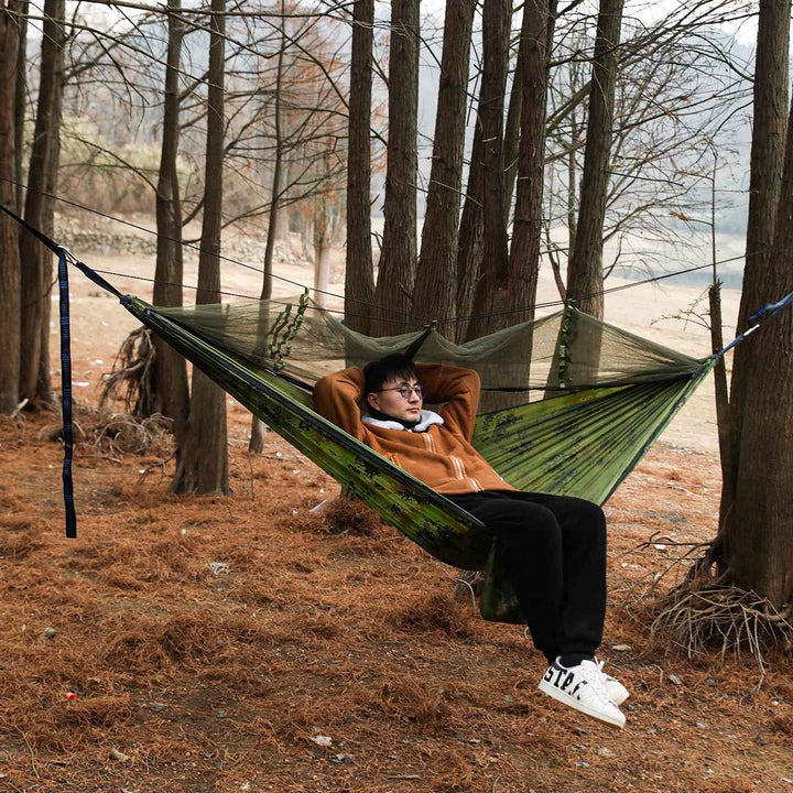 Lightweight Camping Hammock Tent with Mosquito Net