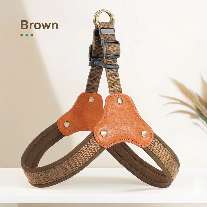 Durable Adjustable Nylon Dog Harness for All Breeds