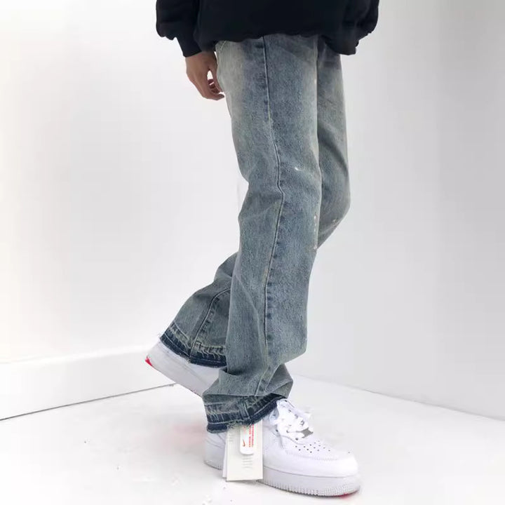 Ins Loose Street Straight Long Pants