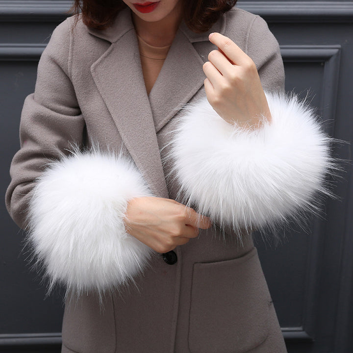 Women's Cute Windproof Simple Furry Sleeves